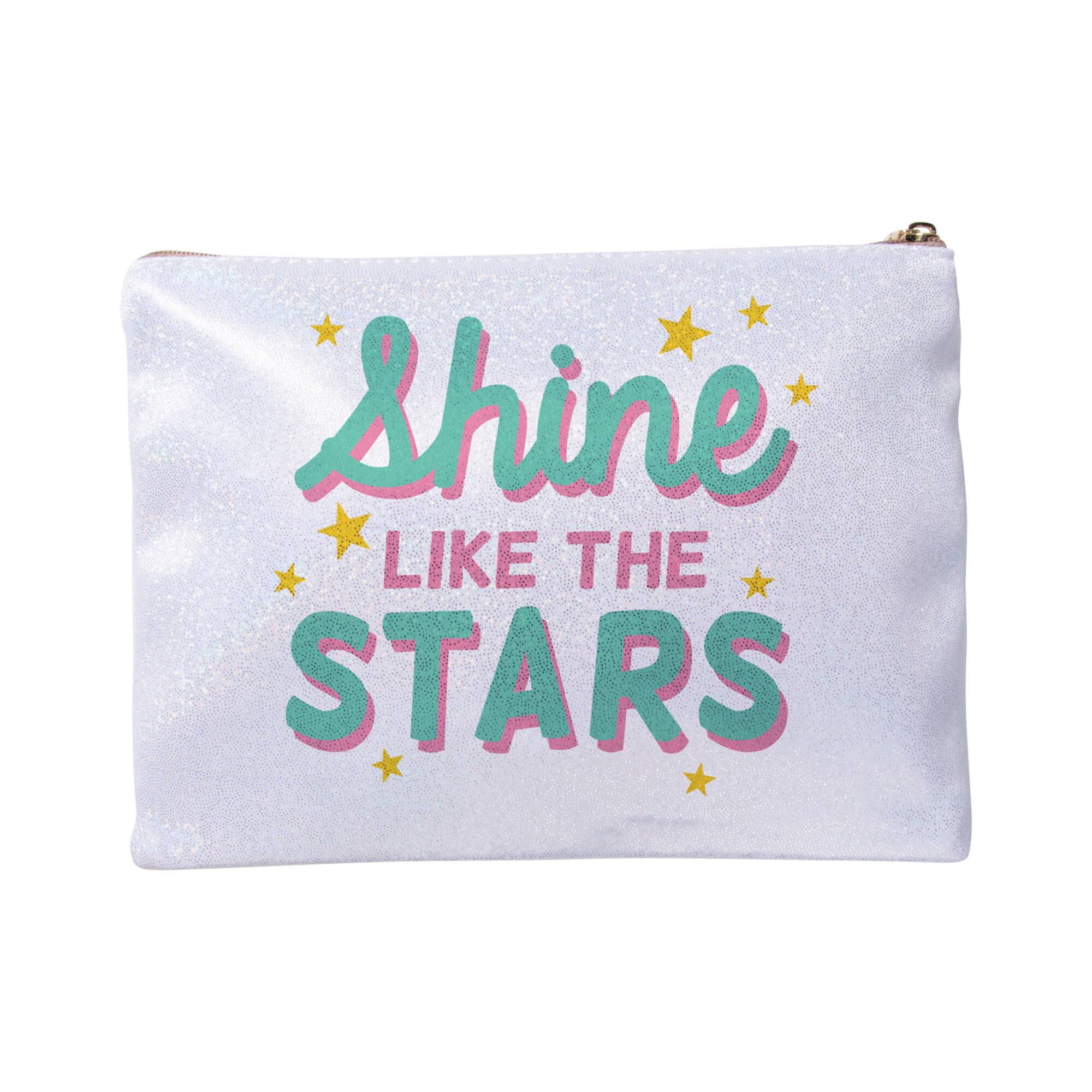 Craft Express 4ct. Sublimation Glitter Makeup Cases